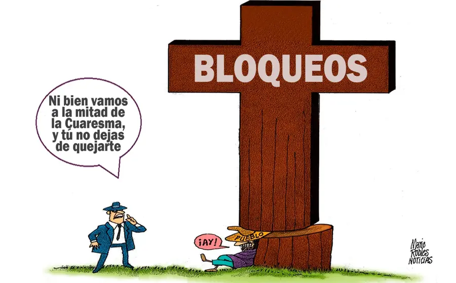 Un retrato de Mario Robles, autor del artículo de opinión titulado 'El pueblo: la máscara perfecta del poder'.