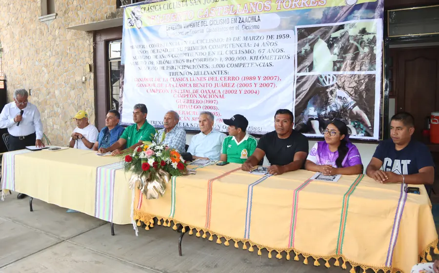 Organizadores anuncian los detalles de la Clásica Ciclista San José 2026, una competencia deportiva que se correrá el sábado en Zaachila.