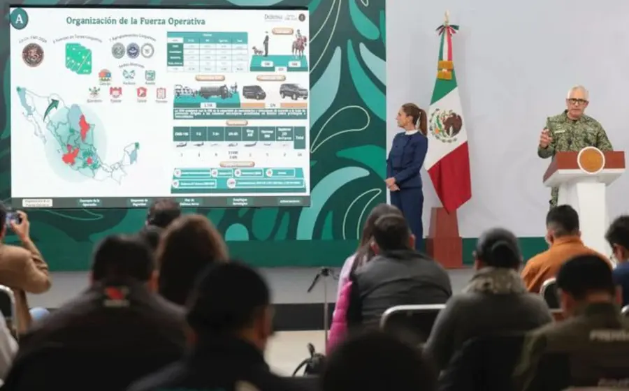 Gobierno federal reporta fuerte caída de violencia en Jalisco y anuncia más seguridad rumbo al Mundial 2026.