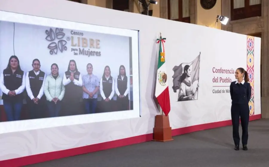 Claudia Sheinbaum anuncia iniciativa contra feminicidio vinculada a los Centros LIBRE.