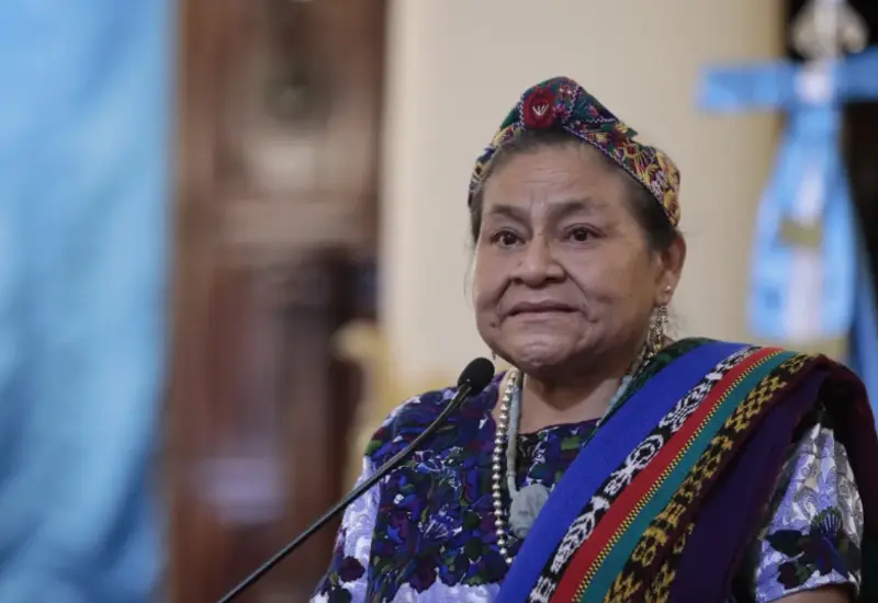 Rigoberta Menchú, Alta Consejera para los Derechos de las Mujeres y los Pueblos Indígenas.