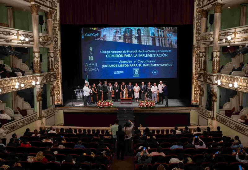 Fue clausurado el Foro Nacional Código Nacional de Procedimientos Civiles y Familiares. 