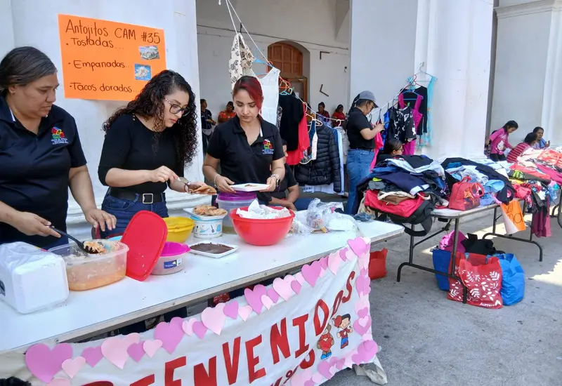CAM 35 organiza venta con causa para reparar sus instalaciones.