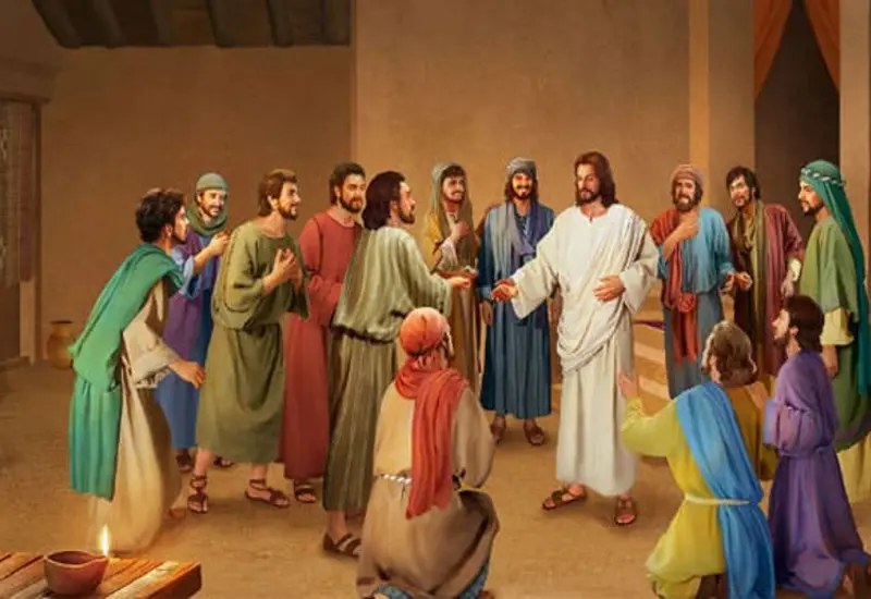 "Reciban al Espíritu Santo. A los que les perdonen los pecados, les quedarán perdonados".