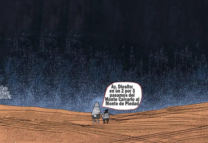 Cartón: Mario Robles.