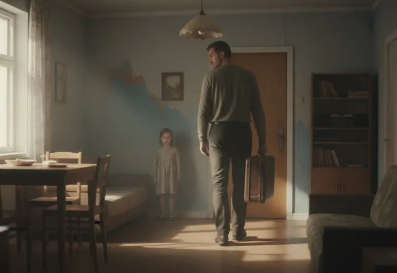 Clara recordó que cuando sus padres se separaron, ella eligió vivir con su madre.