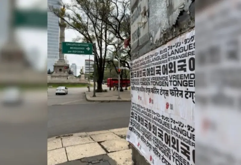 La banda lanzó una campaña mundial sin anuncio oficial.