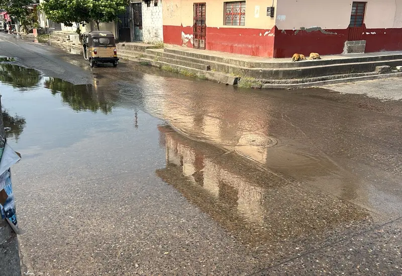 La desesperación entre los habitantes va en aumento por falta de agua.