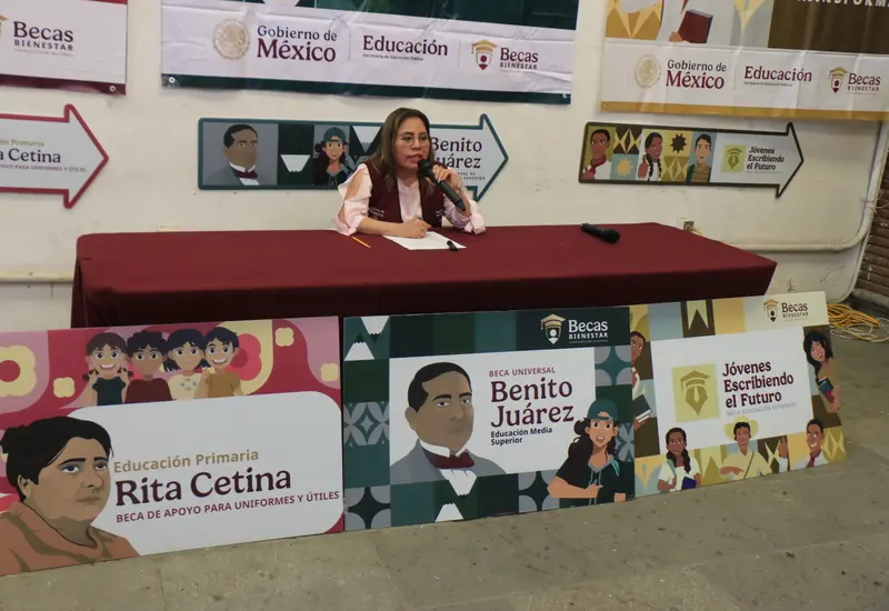 Más de 620 mil beneficiarios recibirán becas en Oaxaca durante abril.