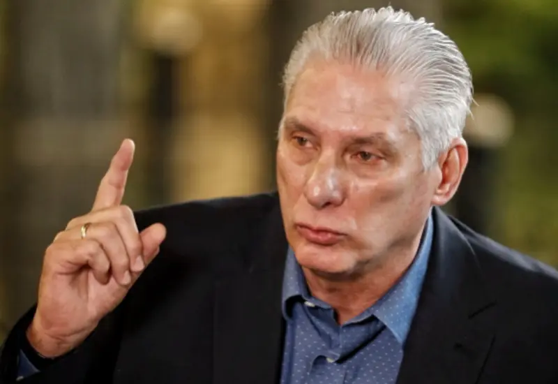 Miguel Díaz-Canel, presidente de Cuba.
