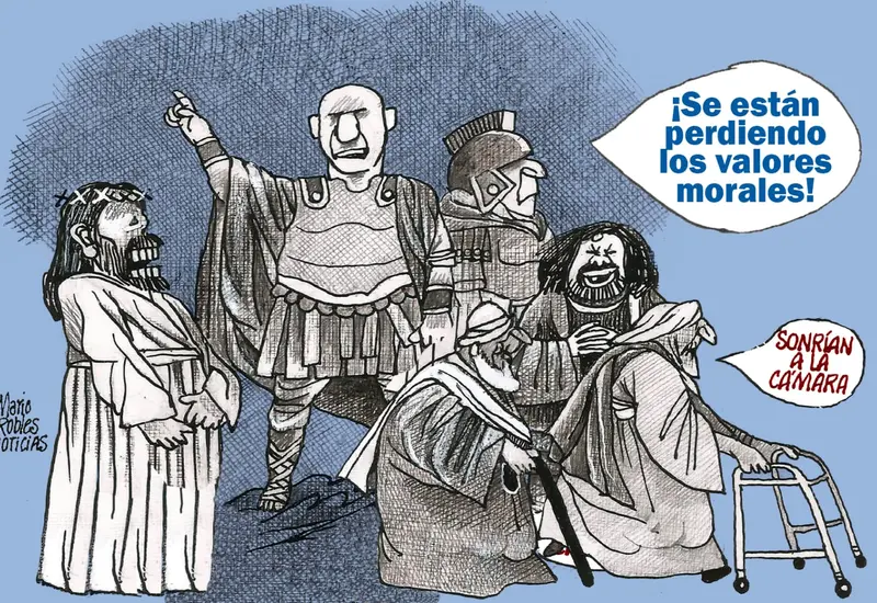 Cartón: Mario Robles.