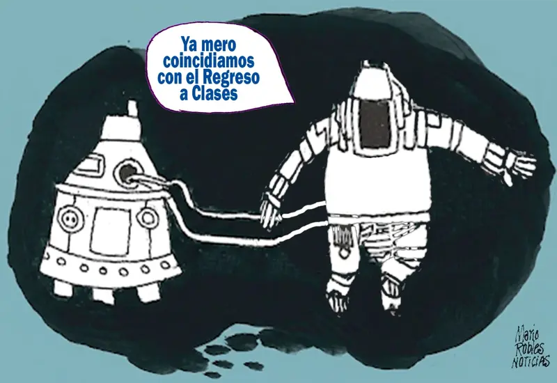 Cartón: Mario Robles. 