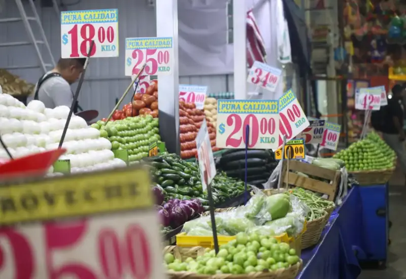 Frutas y verduras encabezan el aumento reciente de inflación.
