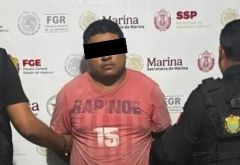 El presunto agresor sexual detenido en Tuxtepec.