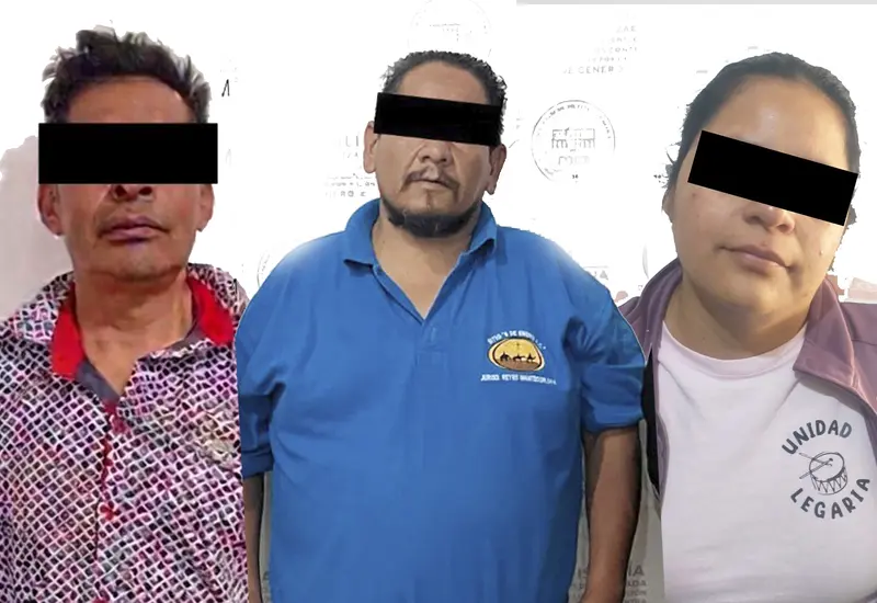 Las personas detenidas están a disposición del Juez de Control.