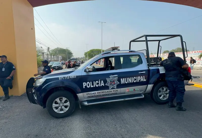 👮‍♂️ Policía municipal paraliza labores y deja sin vigilancia a El Espinal.