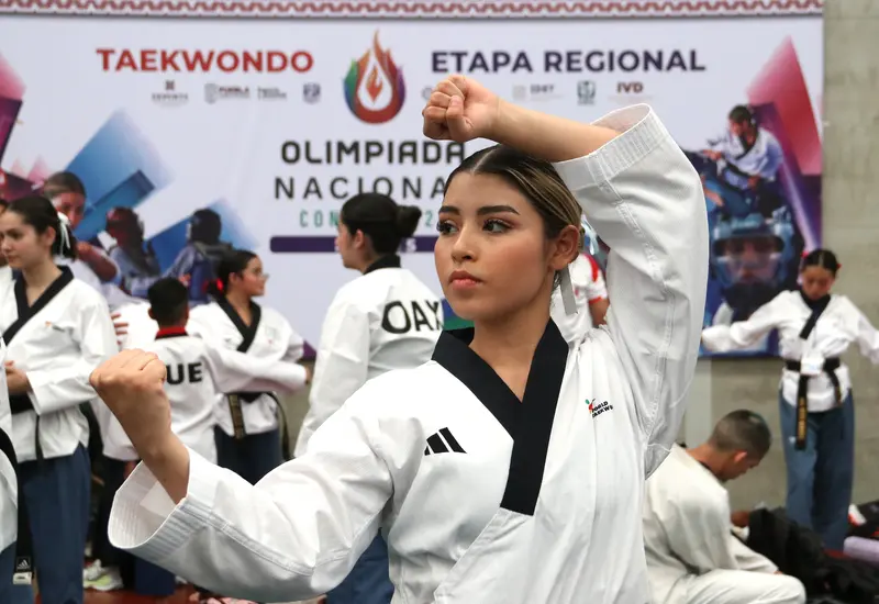 Gabriela Guadalupe Hernández Le Royal, carta fuerte en poomsae.