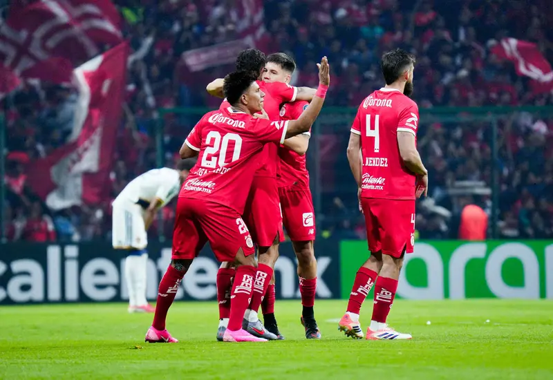  Toluca lidera la tabla de posiciones de la temporada 2025/2026