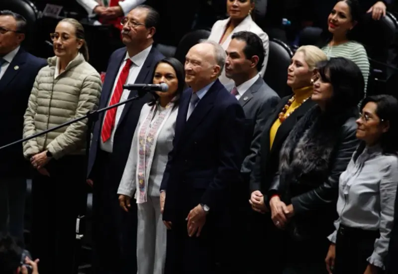 Alejandro Gertz Manero, quien fue ratificado por la Comisión Permanente como el nuevo embajador de México en el Reino Unido.