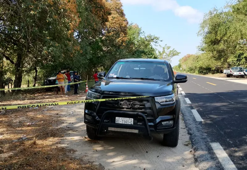 El comerciante Flabian, de 27 años, conocido como 'El Chato', quien fue asesinado en la localidad de Zapotalito, Tututepec, Juquila.
