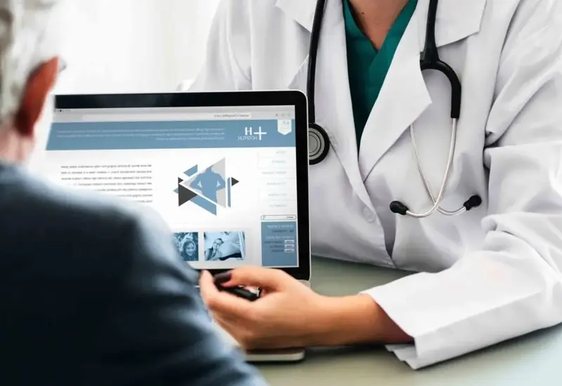 Un grupo de médicos asiste a una sesión de capacitación sobre el uso correcto y la implementación de certificados electrónicos profesionales.