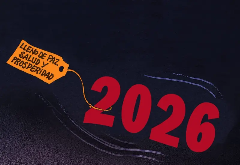 Cartón político del monero Mario Robles sobre la importancia de la unidad para construir juntos un proyecto de país rumbo al año 2026.