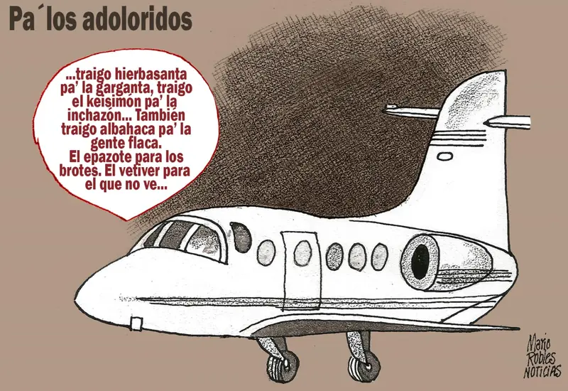 Caricatura política del artista Mario Robles que ofrece una visión crítica sobre los sórdidos saldos del ejercicio de revocación de mandato.