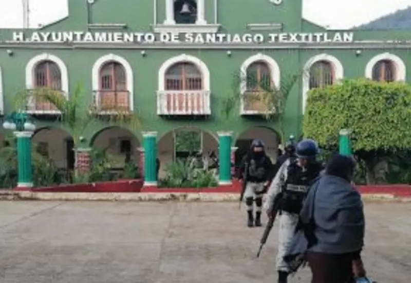 Fotografía que documenta la persistencia del desplazamiento forzado en la comunidad de Textitlán, Oaxaca, uno de los 27 casos activos en el estado.