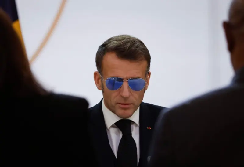 El presidente de Francia, Emmanuel Macron, quien confirmó la participación de su país en maniobras militares en Groenlandia en un contexto de tensión con EU.