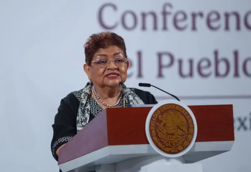 La fiscal Ernestina Godoy Ramos en un retrato oficial, en el contexto de su anuncio sobre la renovación de titulares en fiscalías especializadas.