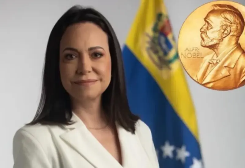 Imagen del Premio Nobel, ilustrando la declaración de la Fundación Nobel que desacredita la cesión del galardón a Donald Trump.