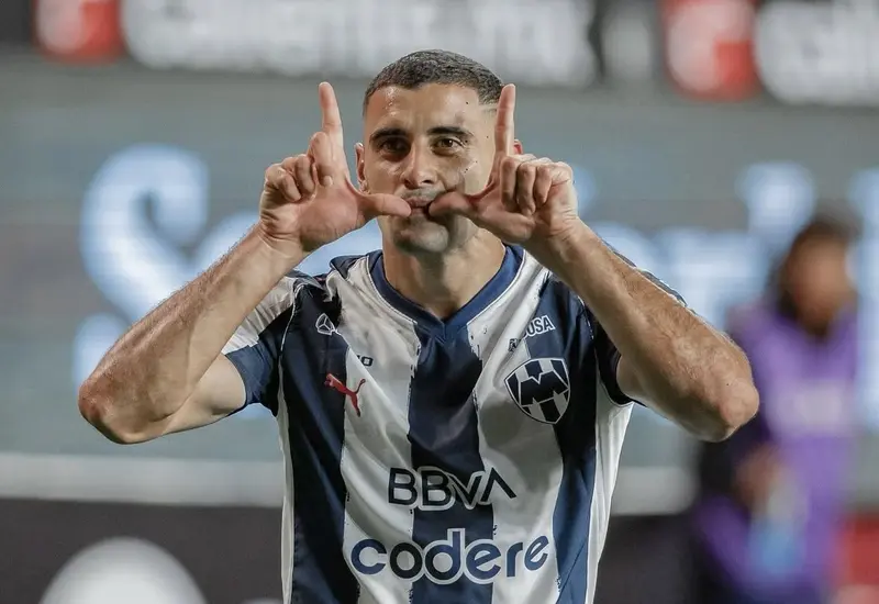 El futbolista Germán Berterame, quien se confirma que dejará su actual club para ser el nuevo compañero de Lionel Messi.