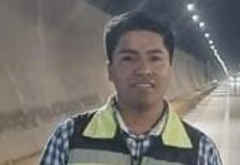 Fotografía de Pablo Osorio Sánchez, el ingeniero mixteco originario de Tlaxiaco que se encuentra desaparecido en el estado de Sinaloa.