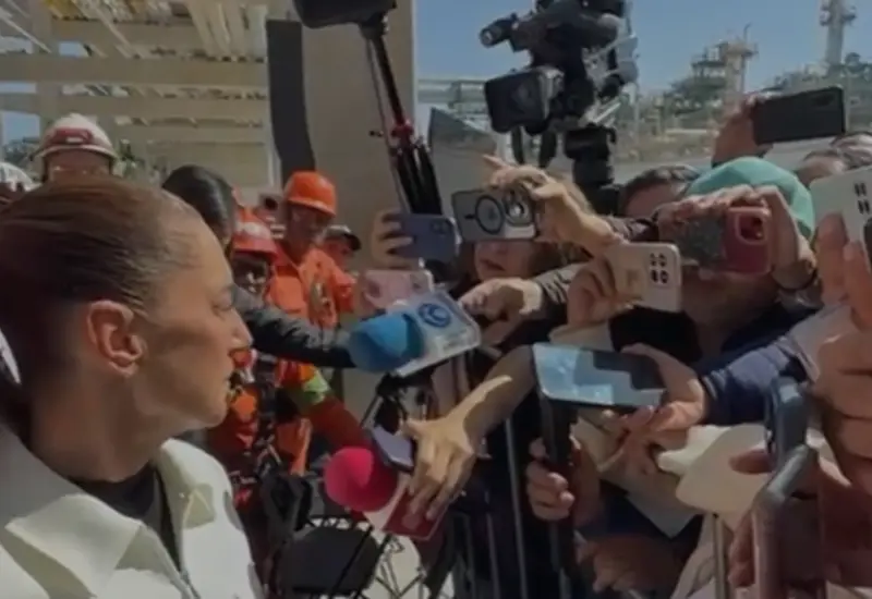 La presidenta de México, Claudia Sheinbaum Pardo, figura central en el tema de la colaboración sin subordinación con Estados Unidos.