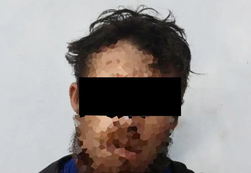 El presunto ladrón, detenido tras asaltar a una mujer en la colonia Alemán, es puesto a disposición del Ministerio Público.
