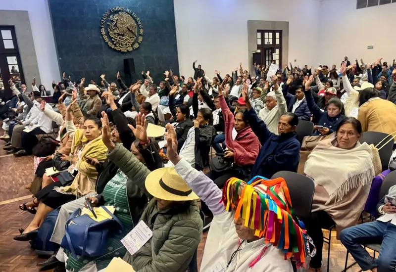 Integrantes de la Red-TDT durante una declaración, reafirmando su compromiso con los pueblos de América ante el ataque a Venezuela.