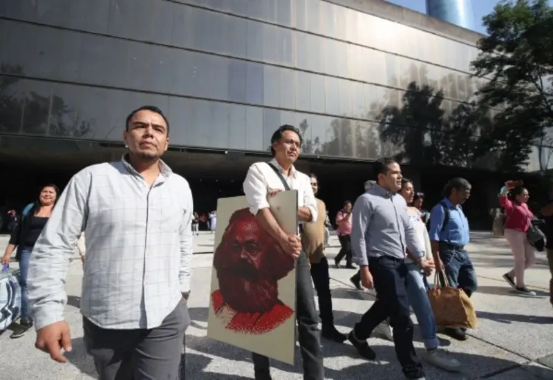 Arriaga denominó a su permanencia: “resistencia con propuesta”. Foto: La Jornada