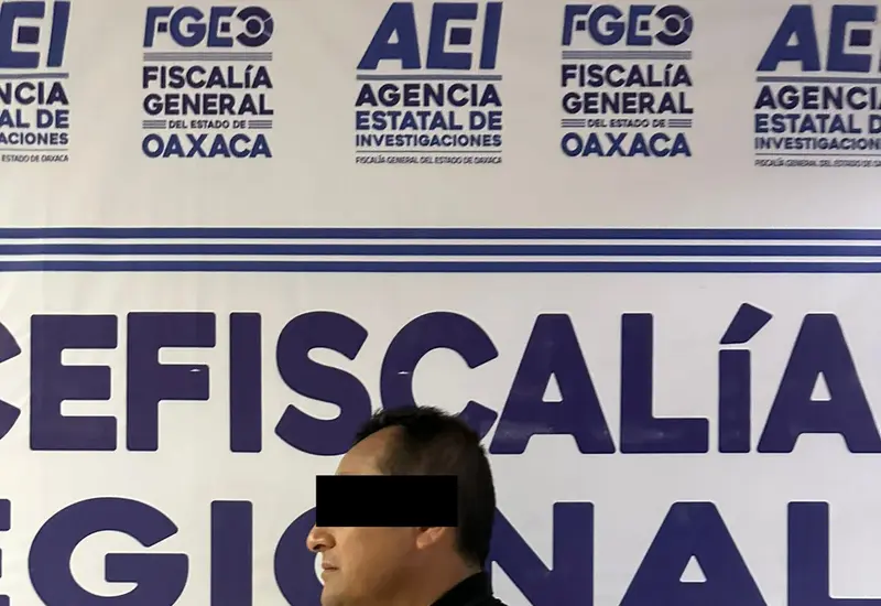 Fiscalía informó de su detención.