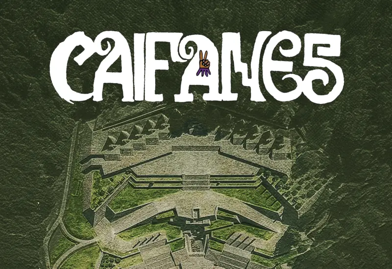 La emblemática banda de rock Caifanes anuncia su concierto, una intervención artística única en el majestuoso Centro Ceremonial Otomí.