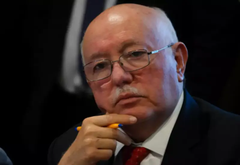 David Colmenares Páramo, titular de la Auditoría Superior de la Federación (ASF), en una fotografía sobre los logros de la nueva auditoría.