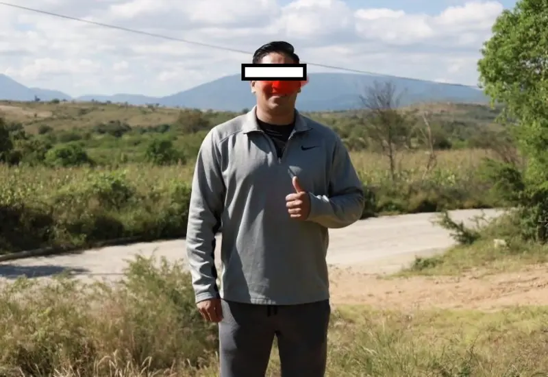 Rodrigo V.V., delegado de partido político, es detenido por autoridades tras ser acusado de agresión armada en San Felipe del Agua.