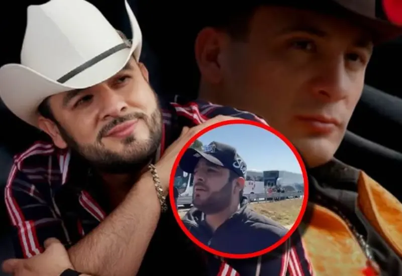 El cantante Francisco 'El Gallo' Elizalde captado desde su vehículo mientras describe la situación de caos y violencia en las carreteras de Jalisco.