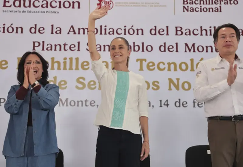 Se realiza la ceremonia de inauguración por la ampliación del Bachillerato Nacional en Tlaxcala, un evento clave para la educación del estado.