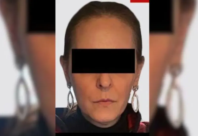 Fotografía de María Vanesa Pedraza Madrid, excolaboradora de Genaro García Luna, quien obtuvo una suspensión provisional pero no saldrá en libertad.