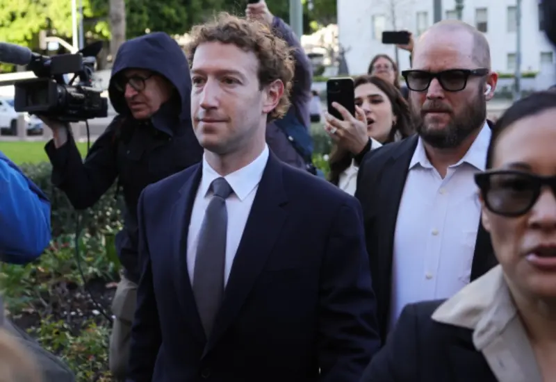 Mark Zuckerberg, CEO de Meta, durante su testimonio donde fue interrogado sobre la adicción de menores a las redes sociales y los filtros.