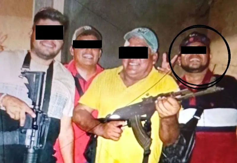 Fotografía de Melquiades, conocido como el Yiyo, quien fue detenido y es señalado como presunto sicario del grupo delictivo Los Chulindos.