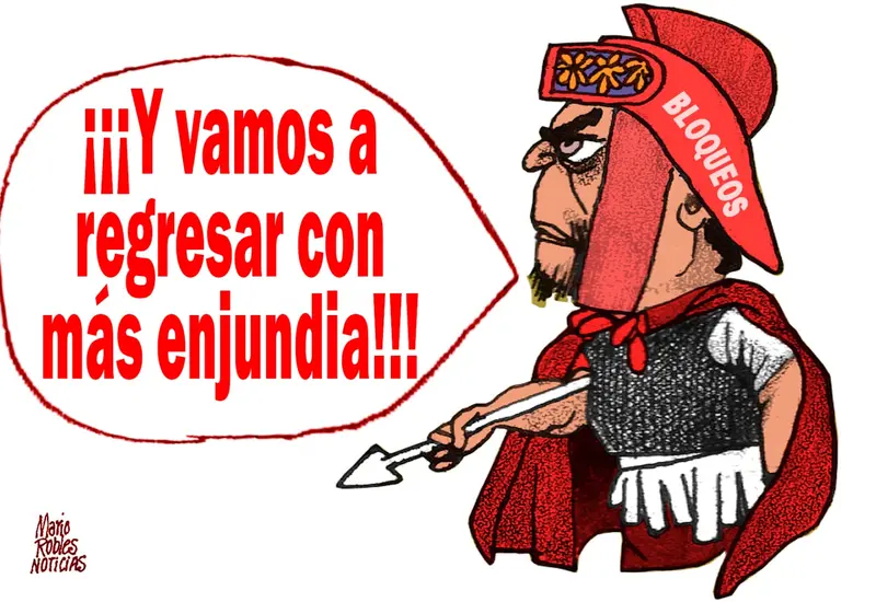 Cartón: Mario Robles.