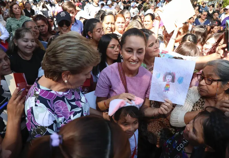  La Presidenta estuvo en Nayarit.