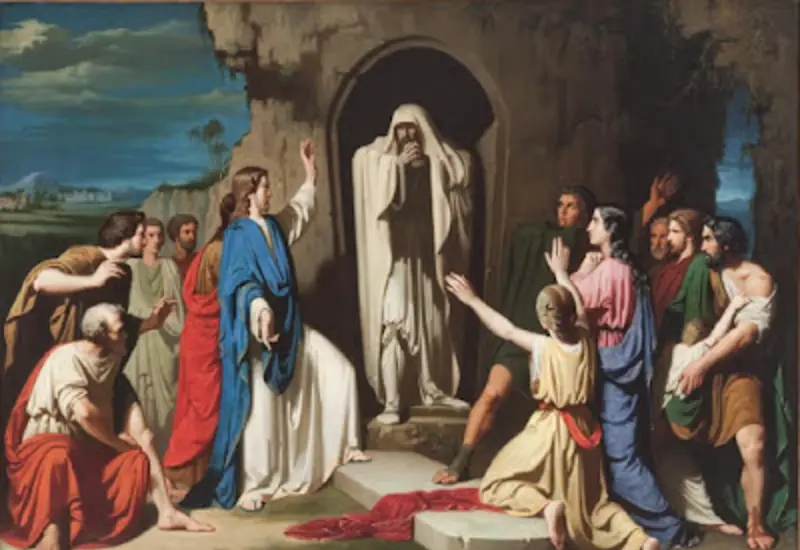 "Yo soy la resurrección y la vida. El que cree en mí, aunque haya muerto, vivirá".