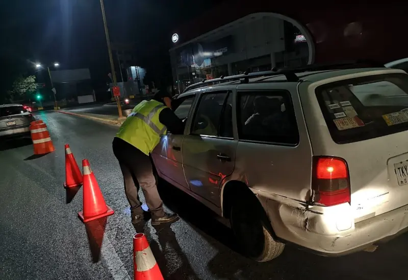 Endurecen operativos de alcoholímetro en Valles Centrales y Puerto Escondido.